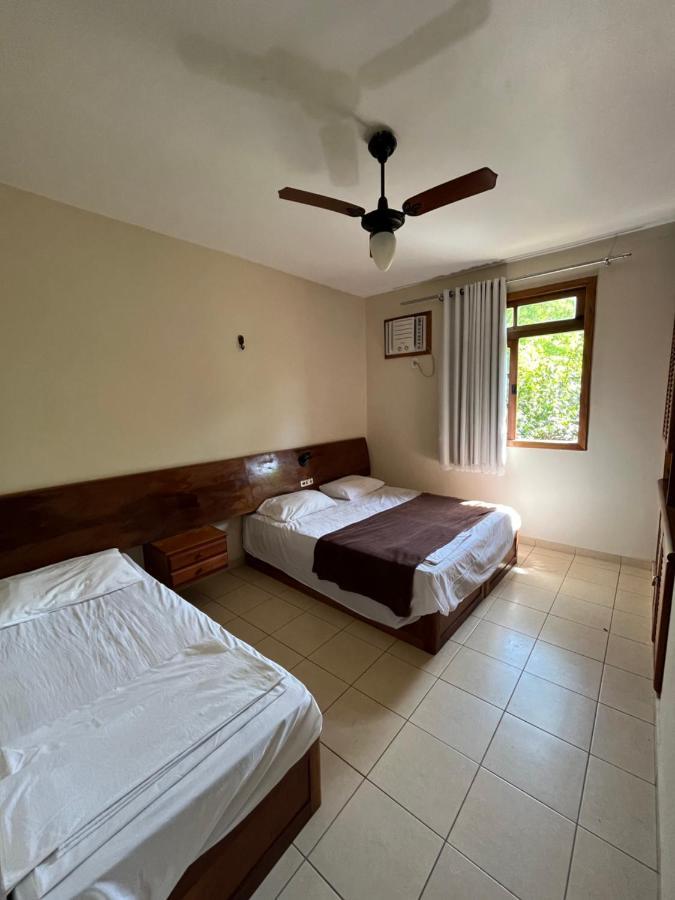 De Frente Pra Praia Apartamento Da Cris Taperapua - Condominio America Praia Flat Порту-Сегуру Экстерьер фото