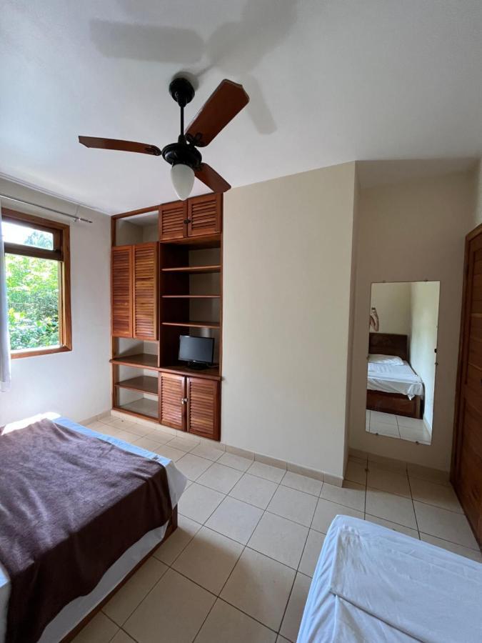 De Frente Pra Praia Apartamento Da Cris Taperapua - Condominio America Praia Flat Порту-Сегуру Экстерьер фото