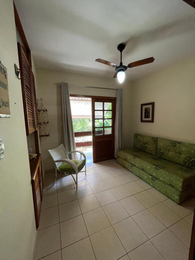 De Frente Pra Praia Apartamento Da Cris Taperapua - Condominio America Praia Flat Порту-Сегуру Экстерьер фото