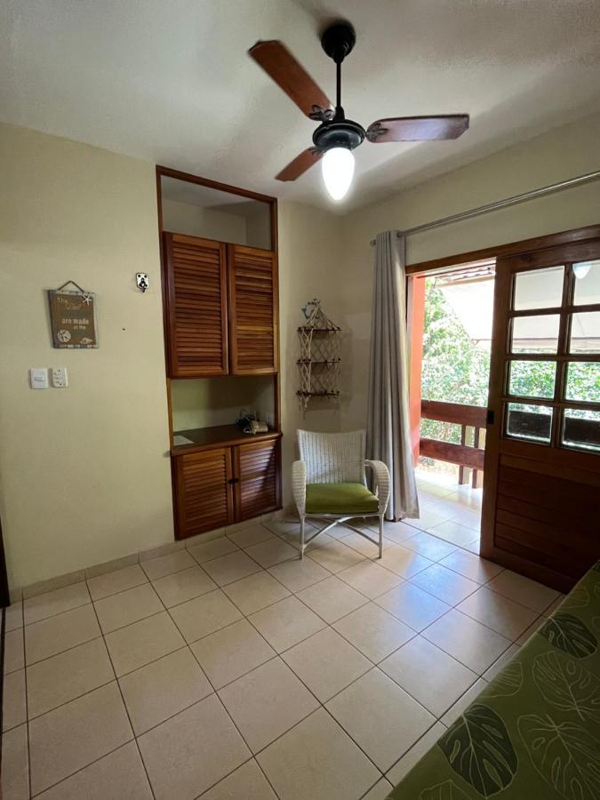 De Frente Pra Praia Apartamento Da Cris Taperapua - Condominio America Praia Flat Порту-Сегуру Экстерьер фото