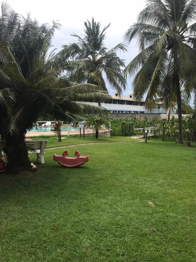 De Frente Pra Praia Apartamento Da Cris Taperapua - Condominio America Praia Flat Порту-Сегуру Экстерьер фото