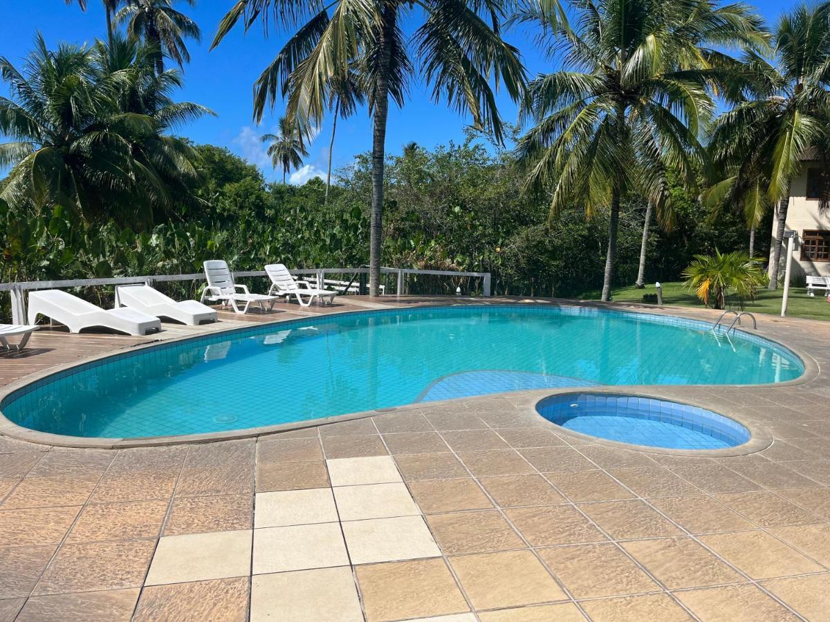 De Frente Pra Praia Apartamento Da Cris Taperapua - Condominio America Praia Flat Порту-Сегуру Экстерьер фото